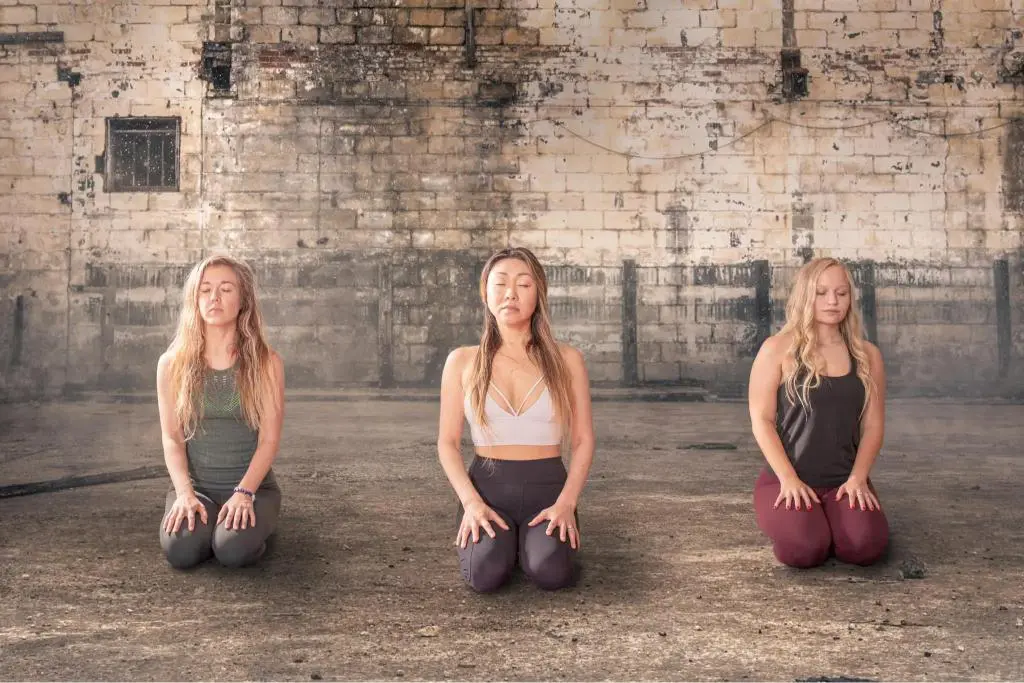 Three beautiful smiles with Sol Hot Yoga Studio