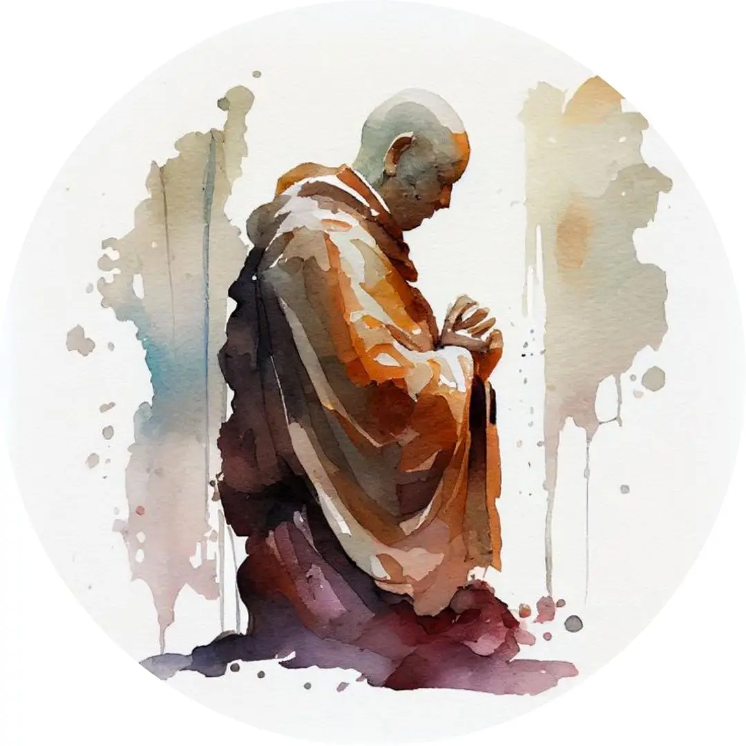Monk finds Divine Abodes within Monk finds Divine Abodes within