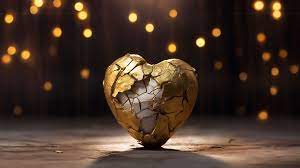 Love shines through the broken places