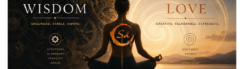 Sol Hatha and Sol Vinyasa, the balance of Wisdom and Love.