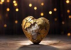 Love shines through the broken places